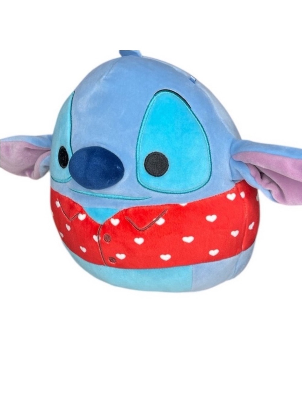 Disney Squishmallows Blue and Red Stitch Pillow Plush Toy Kellytoy - Picture 4 of 7